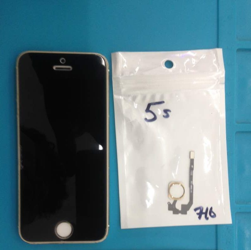 thumbnail image 2 of IPhone 5 Home Button Repair Kit – Complete Replacement With Tools – Black 2 of 5