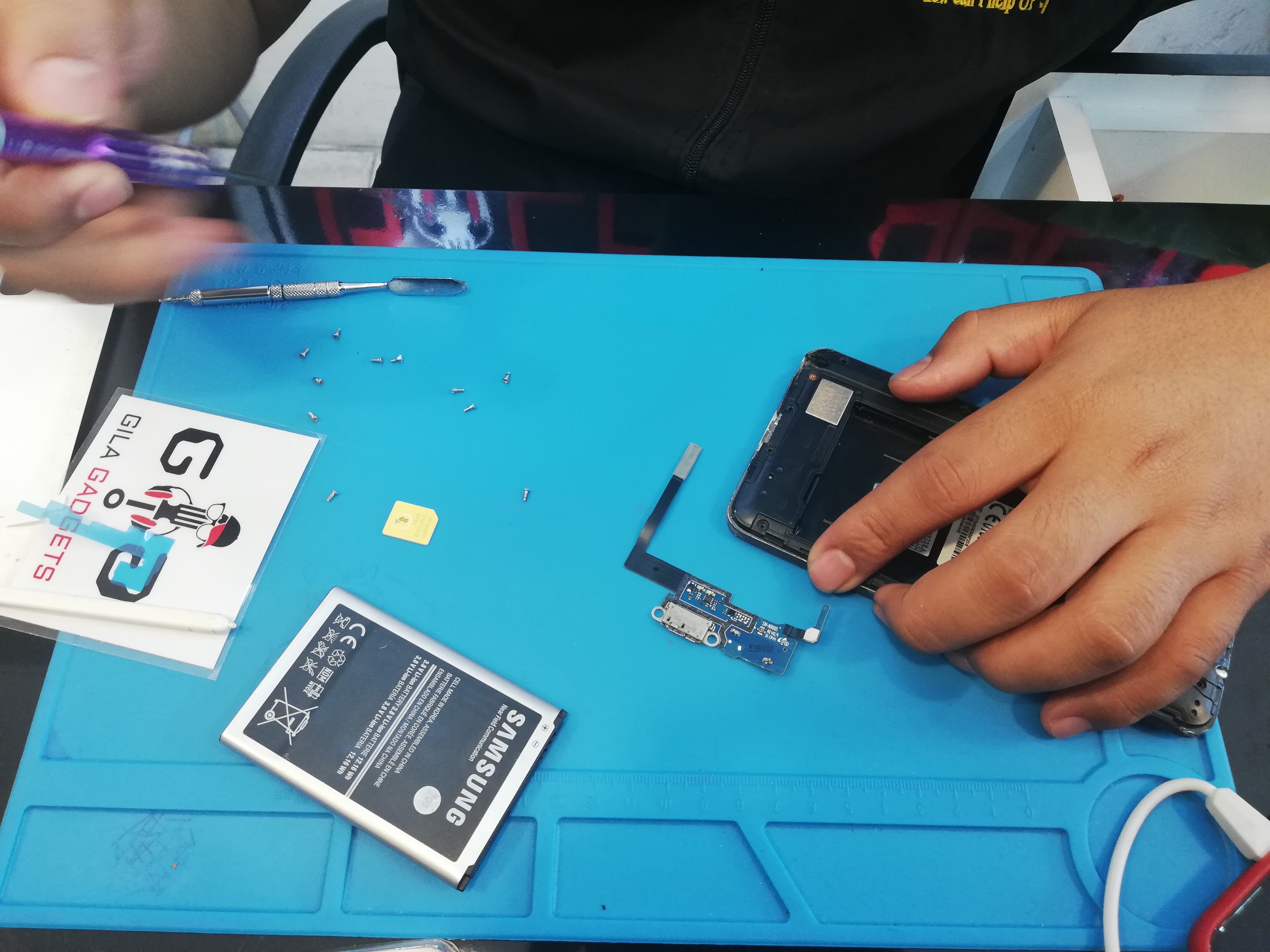 Repair Plug In Samsung Note 3 – Taman Permata