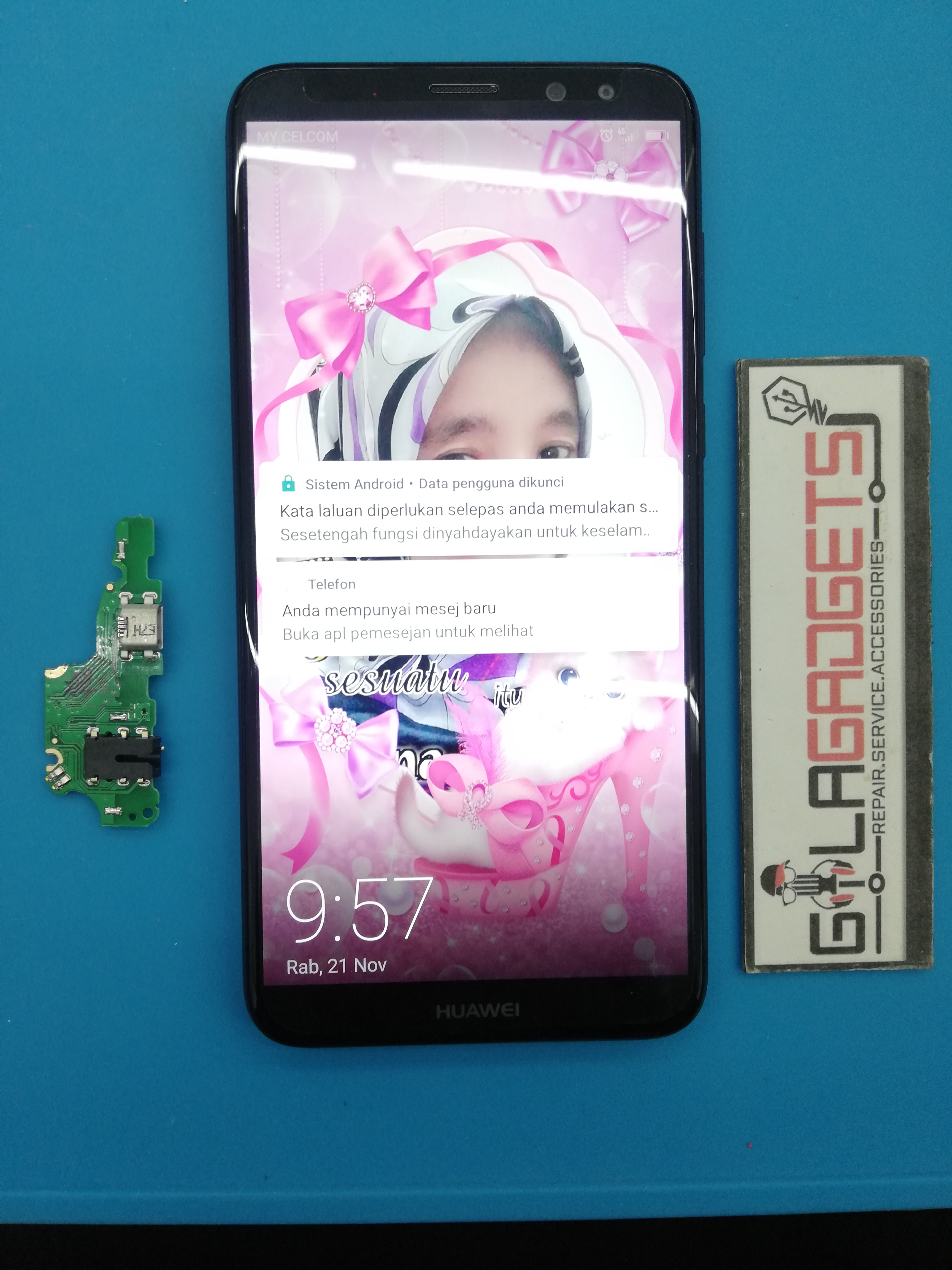 Replacement Charging Port Huawei Nova 2i – Shah Alam